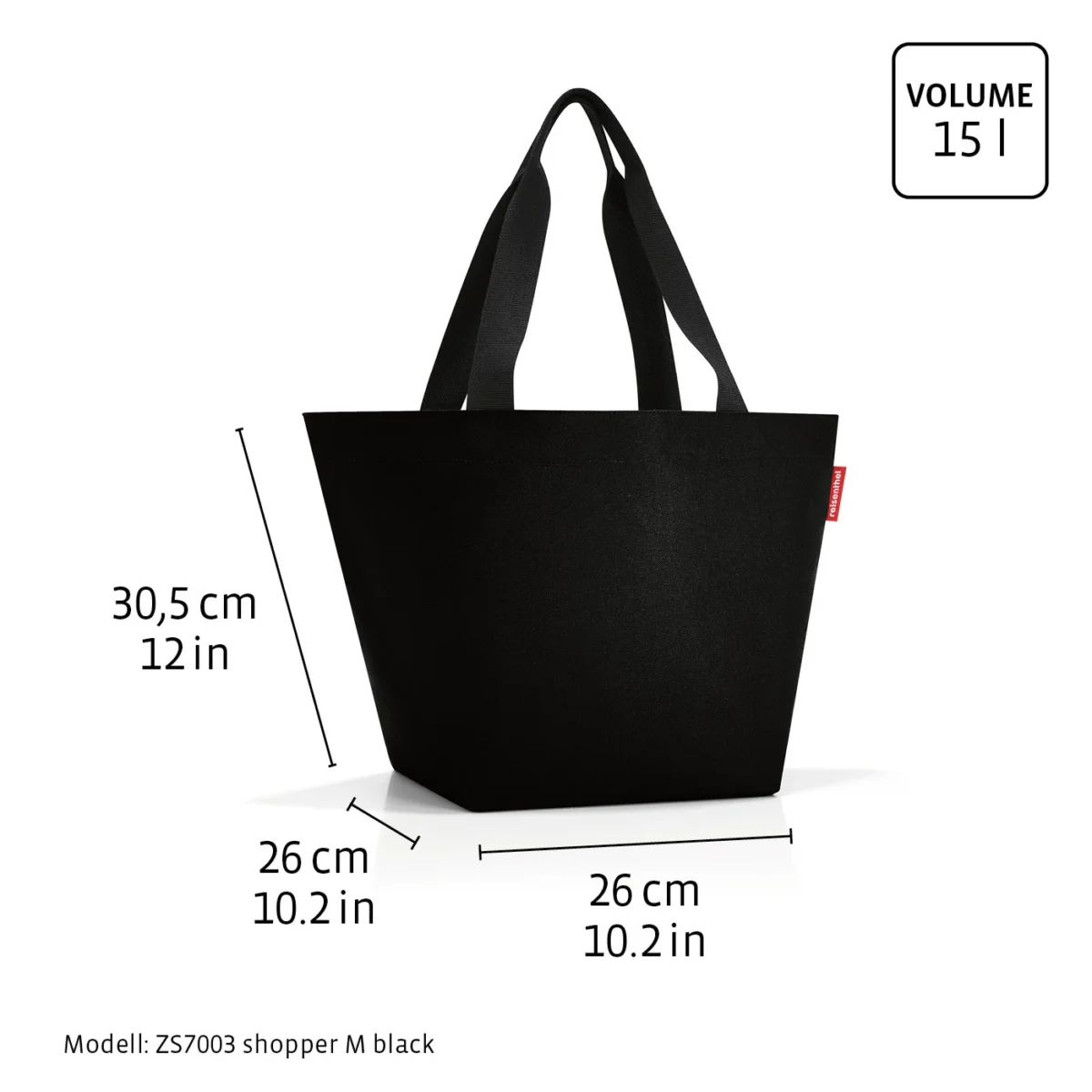 Shopper M Torba DOTS BLACK - Image 5