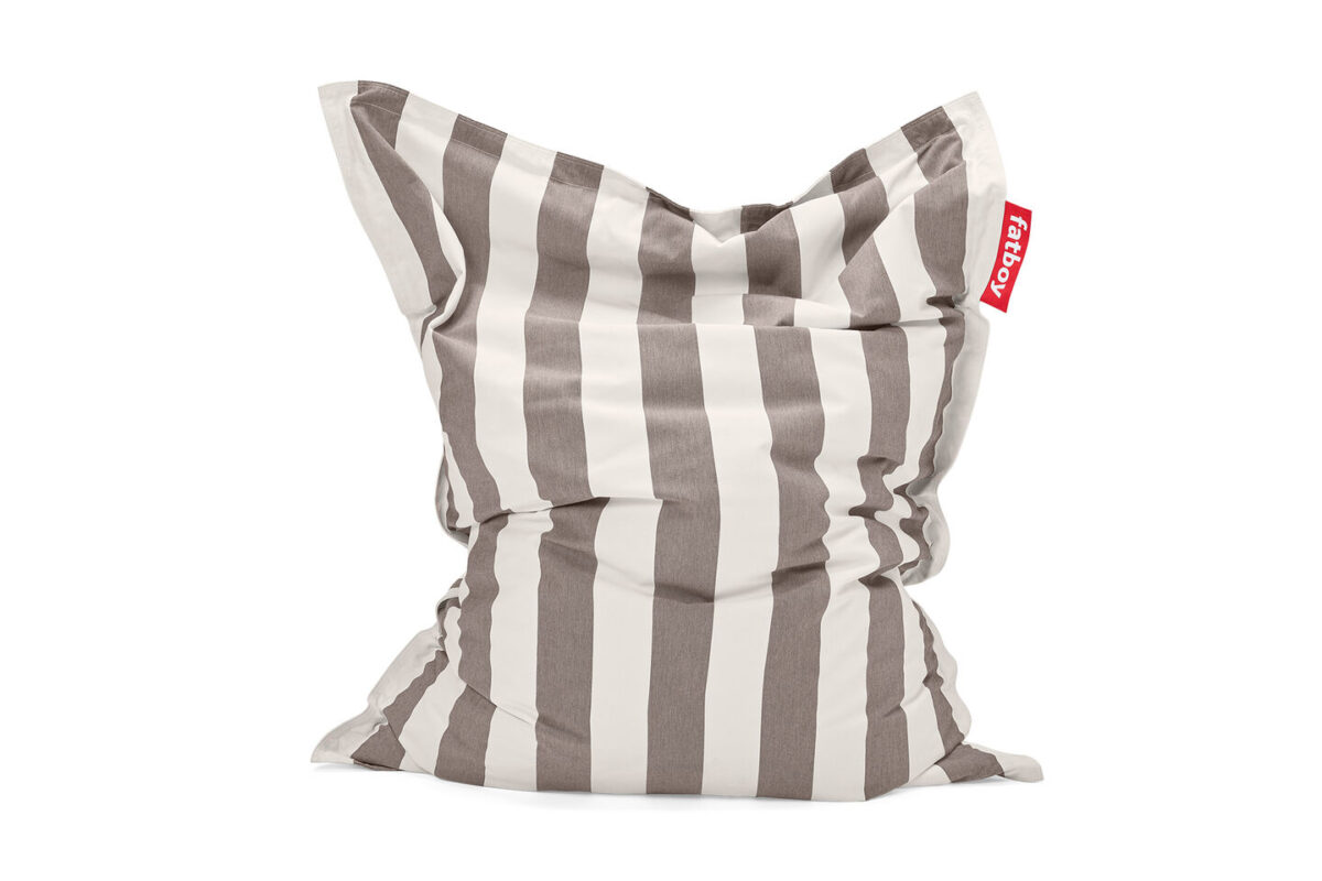 ORIGINAL Fatboy Lazy bag STRIPE CACAO OUTDOOR - Image 3