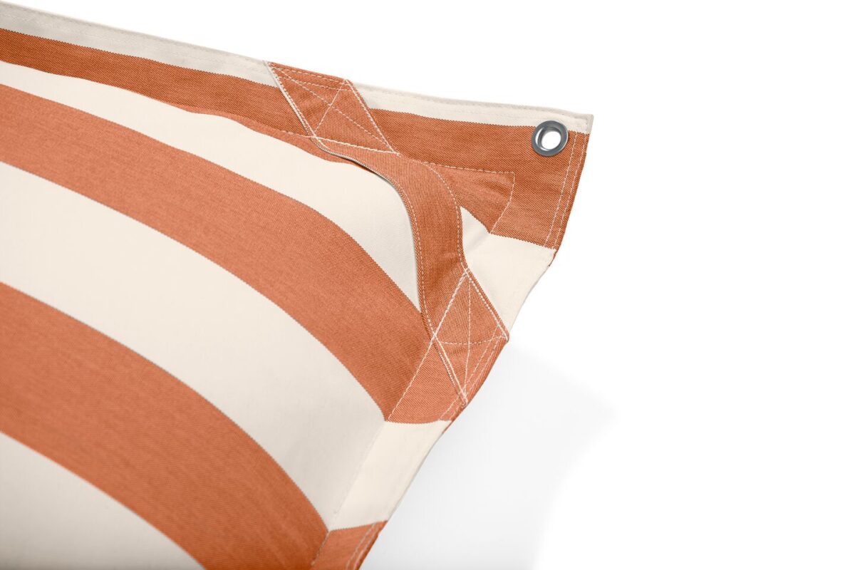 ORIGINAL Fatboy Plutajuci Lazy bag STRIPE ORANGE CREME - Image 5