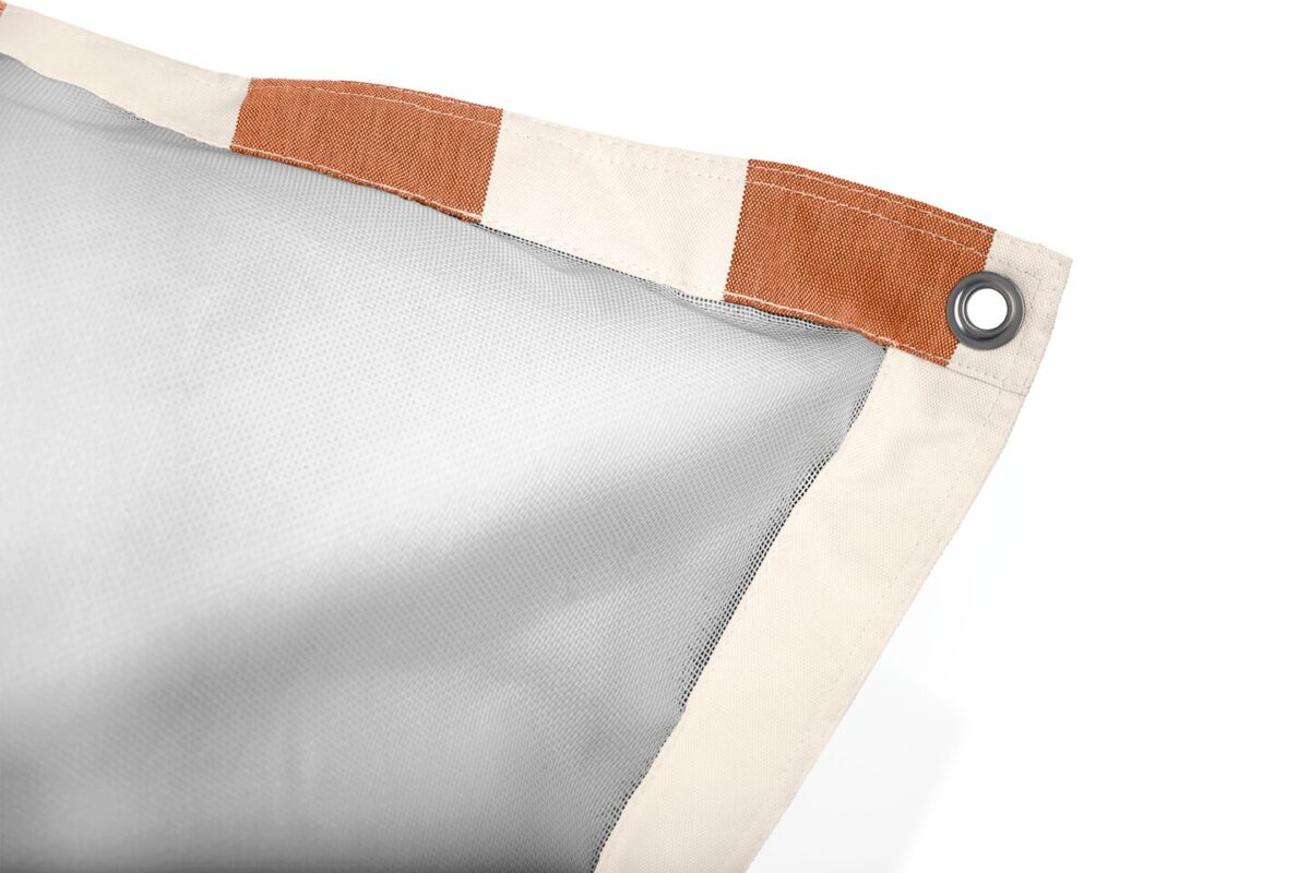 ORIGINAL Fatboy Plutajuci Lazy bag STRIPE ORANGE CREME - Image 2