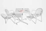 FRED'S Square Bistreau Fatboy Sto LIGHT GREY - Image 3