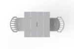 FRED'S Square Bistreau Fatboy Sto LIGHT GREY - Image 5