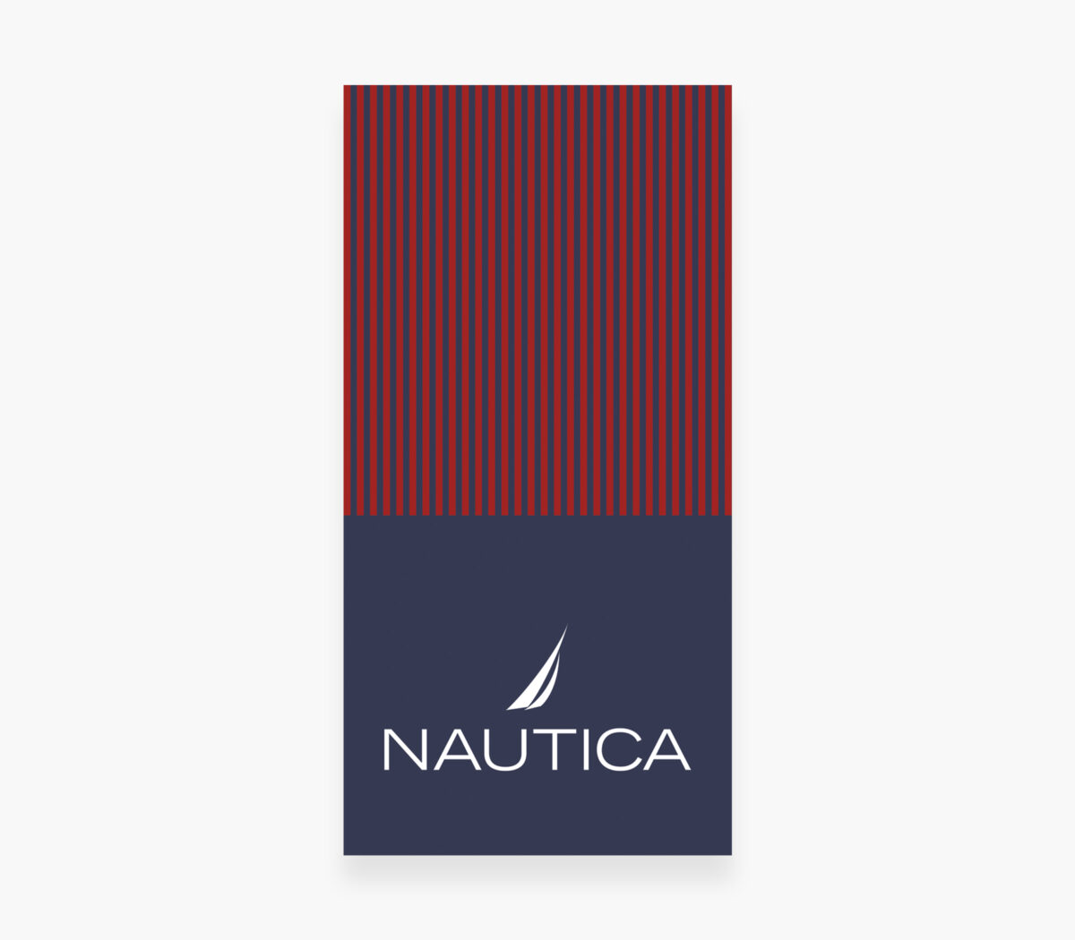 NAU EXPRESS Peskir za plazu RED/BLUE - Image 8