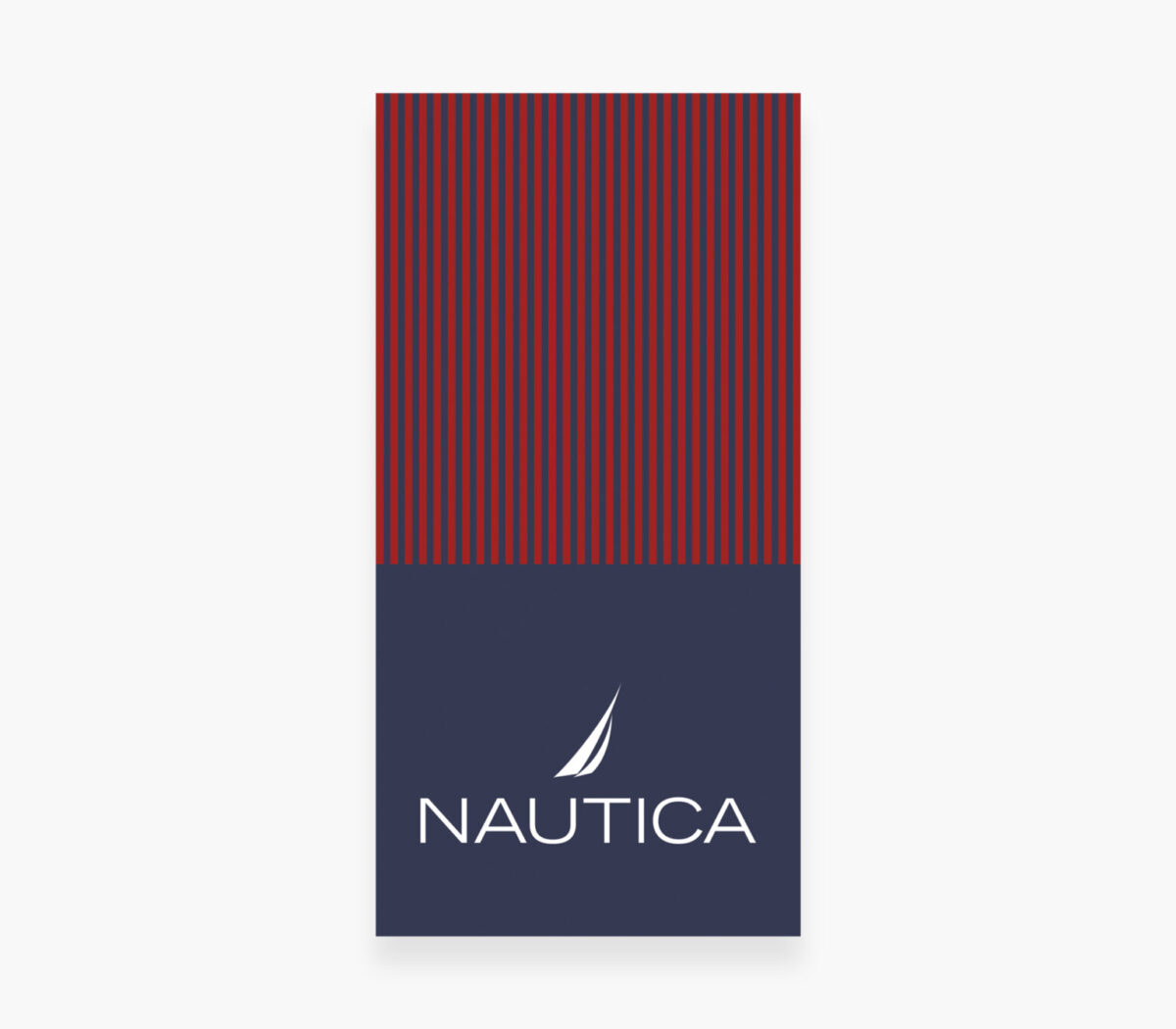 NAU EXPRESS Peskir za plazu RED/BLUE - Image 4