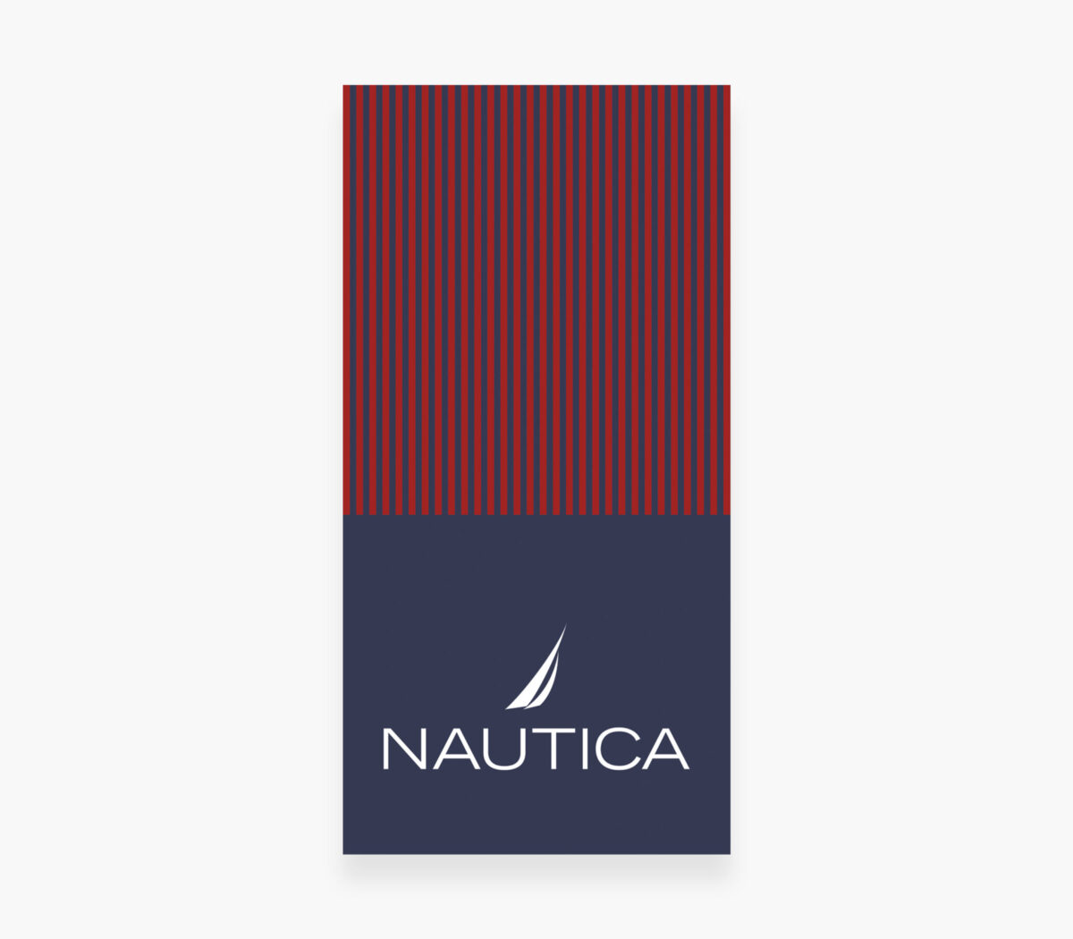 NAU EXPRESS Peskir za plazu RED/BLUE - Image 5