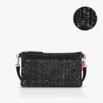 Mini Pouch Torbica Bouclé black - Image 3
