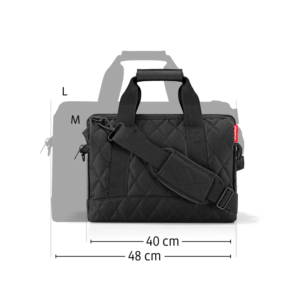 Allrounder L Torba Bouclé black - Image 3
