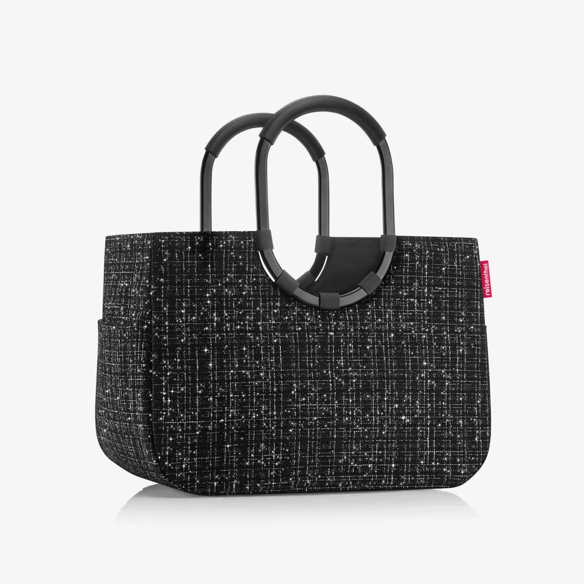 Loopshopper L Torba Bouclé black - Image 4