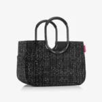 Loopshopper L Torba Bouclé black - Image 4