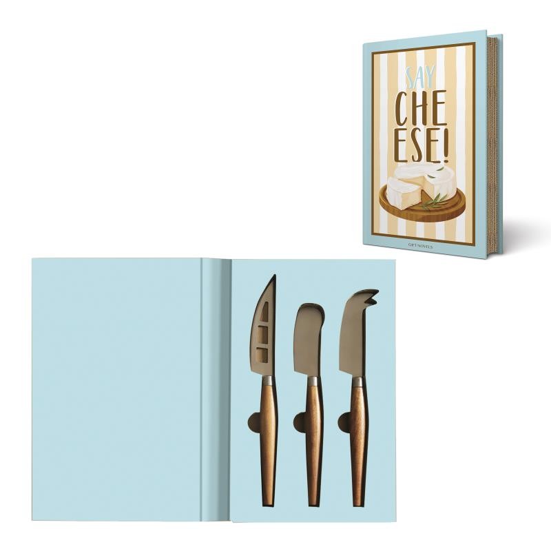 R3267 GIFT NOVELS Set 3 noza za sir - Image 1