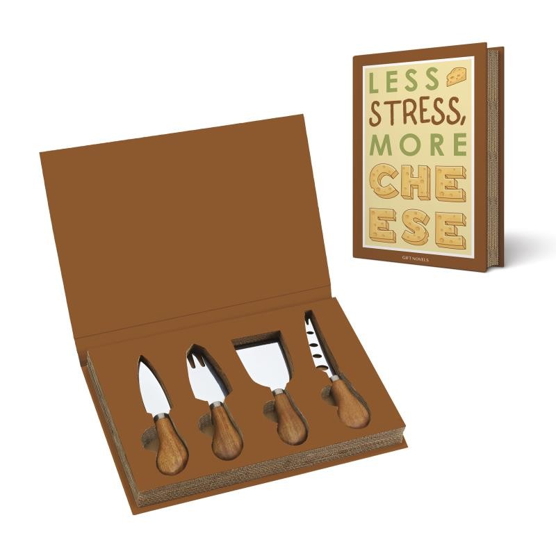 R3272 GIFT NOVELS Set 4 noza za sir - Image 1