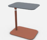 ROSTRUM Podesivi Sto RED OCHRE / FENIX 0718 beige - Image 4