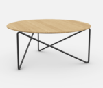 POLYGON Klub sto BLACK/OAK dark LACQUER - Image 2