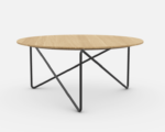 POLYGON Klub sto BLACK/OAK dark LACQUER - Image 4