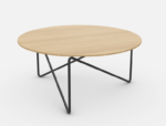 POLYGON Klub sto BLACK/OAK dark LACQUER - Image 5