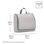 Toiletbag XL Neseser Bouclé black - Image 6