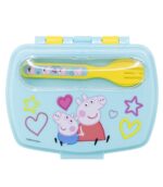 PEPPA PIG Funny Kutija za sendvič sa priborom za jelo - Image 2
