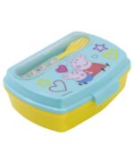 PEPPA PIG Funny Kutija za sendvič sa priborom za jelo