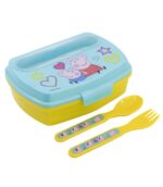 PEPPA PIG Funny Kutija za sendvič sa priborom za jelo - Image 3