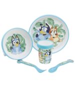 BLUEY Set za jelo sa neklizajućim dnom
