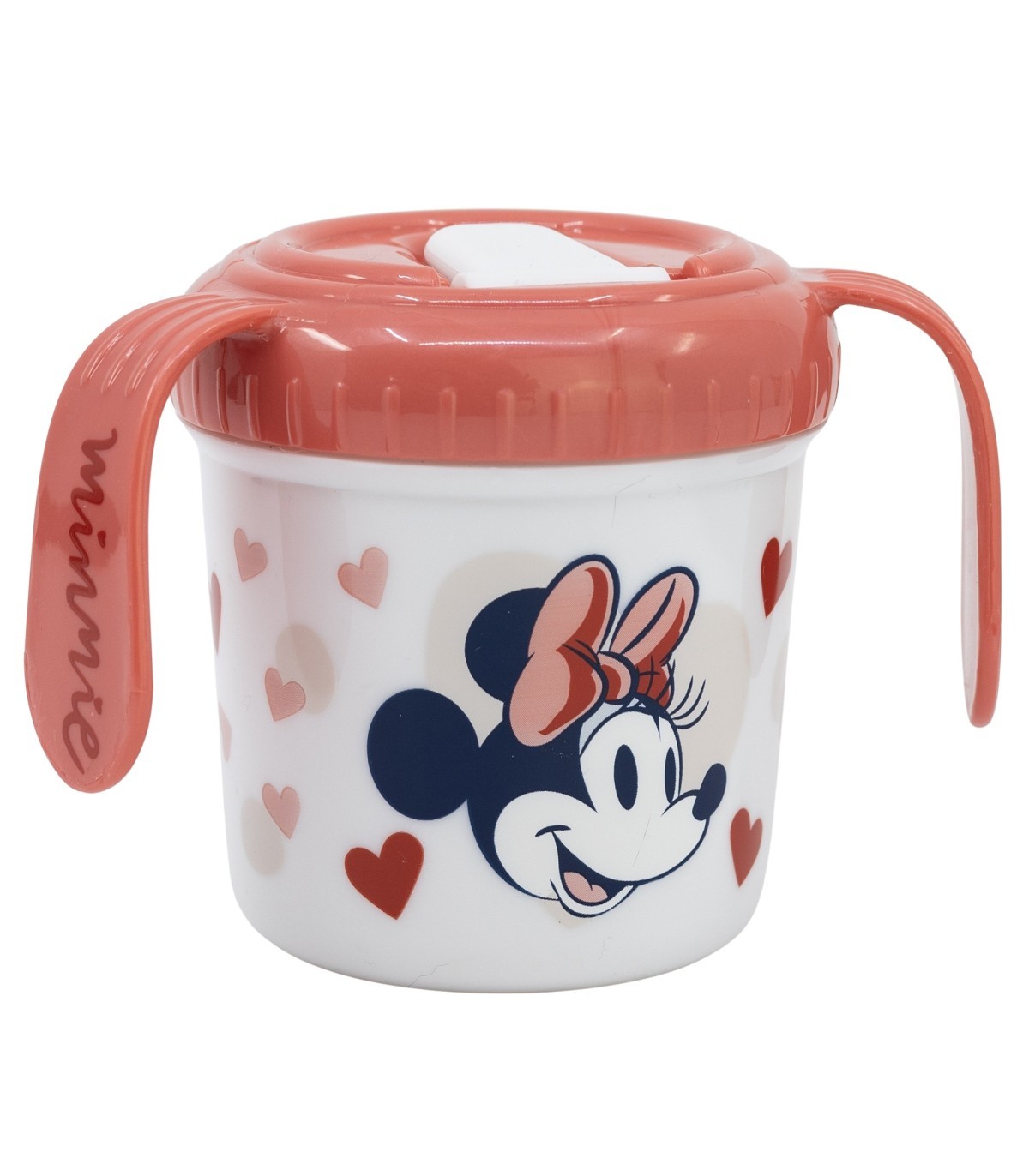 taza-entrenamiento-250-ml-minnie-mouse-heart-full.jpg MINNIE MOUSE Bebi šolja sa ručkom - Image 1