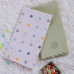 BABY DOTS Set čaršava za krevetac ECRU/GREEN