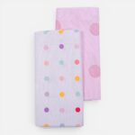 BABY DOTS Set čaršava za krevetac ECRU/PINK - Image 2