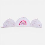 BABY DOTS Ogradica za krevetac ECRU/PINK - Image 2