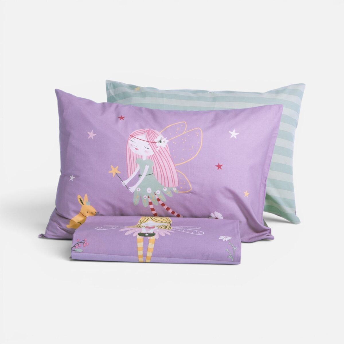 FAIRY TALE Posteljina za jedan krevet sa jorganskom navlakom PURPLE - Image 3