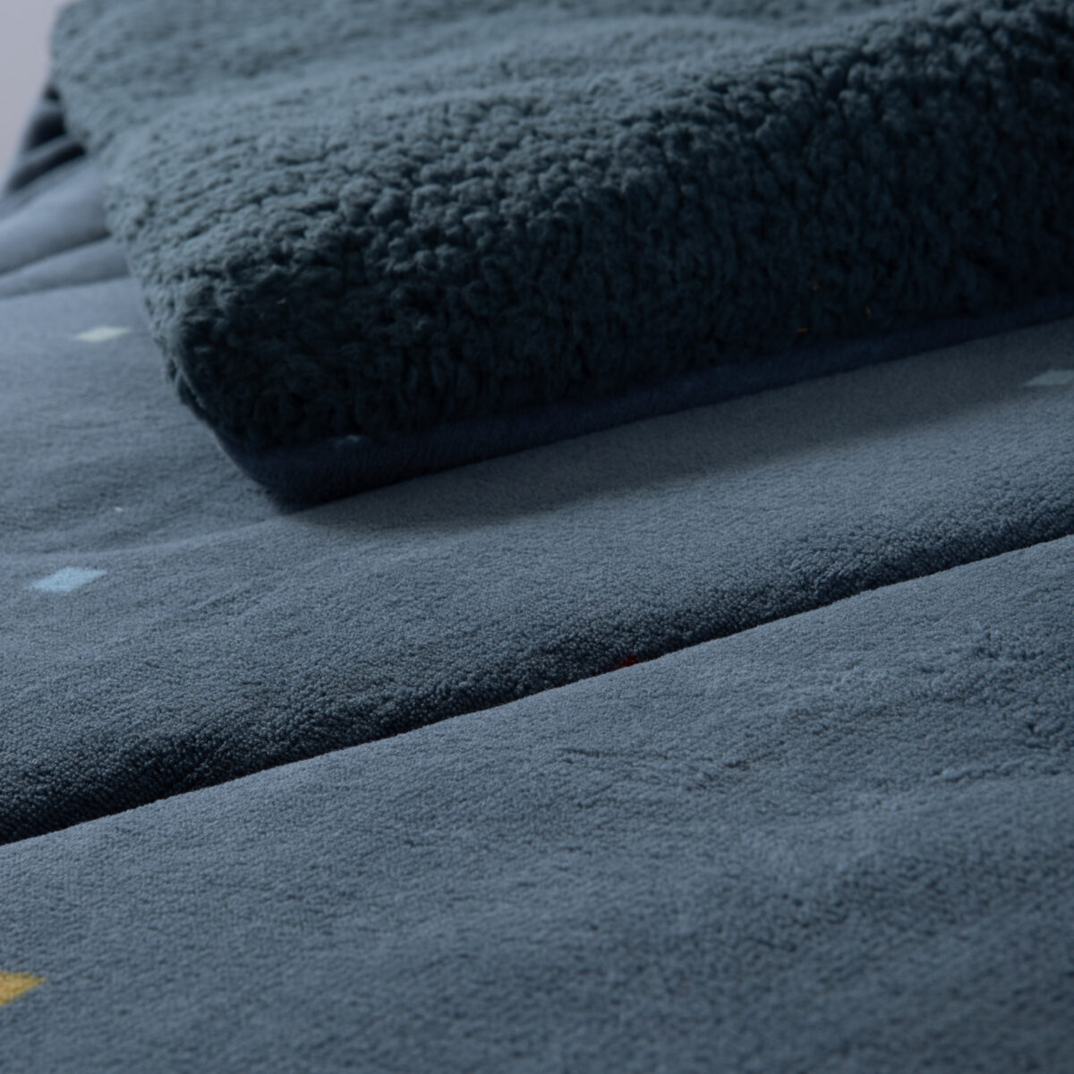 DOTS BLUE Ćebe za jedan krevet BLUE - Image 3
