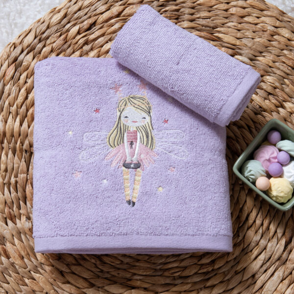 FAIRY TALE Set 2 peškira LAVENDER