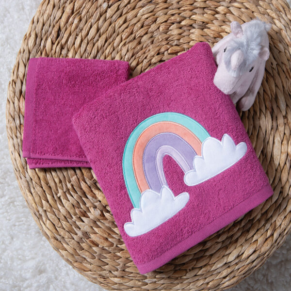 RAINBOW MOOD Set 2 peškira VIOLET
