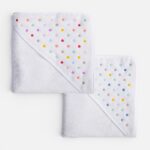 DOTS Peškir sa kapom ECRU/PINK - Image 3