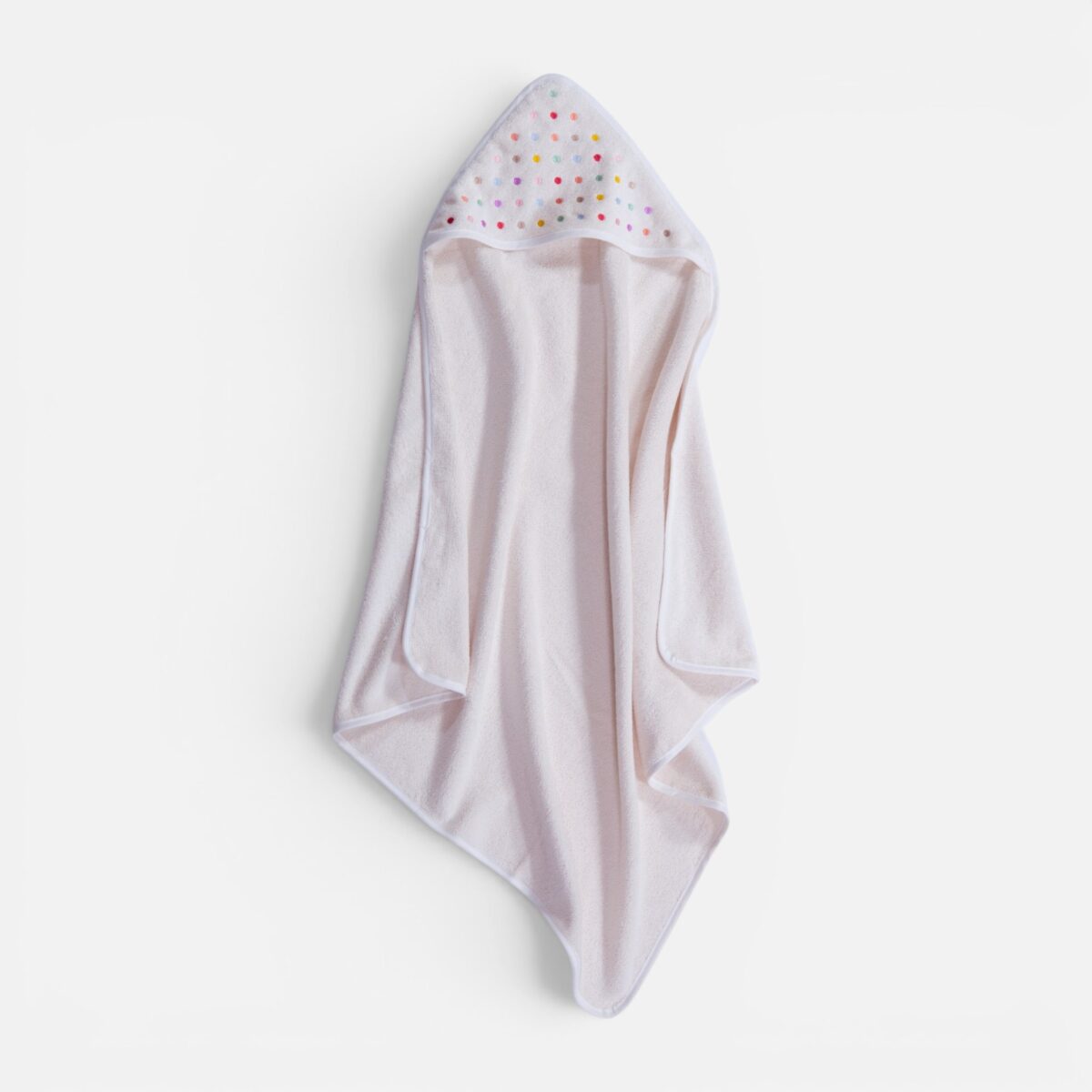 DOTS Peškir sa kapom ECRU/PINK - Image 2