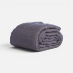 CHROMA Jorgan za jedan krevet NIGHT GREY - Image 2