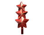 Ukras za vrh jelke CHRISTMAS RED - Image 2
