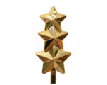 Ukras za vrh jelke LIGHT GOLD - Image 2