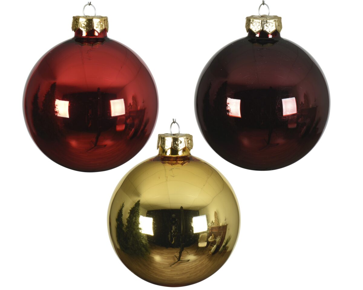 Novogodišnje bombice RED/GOLD - Image 2