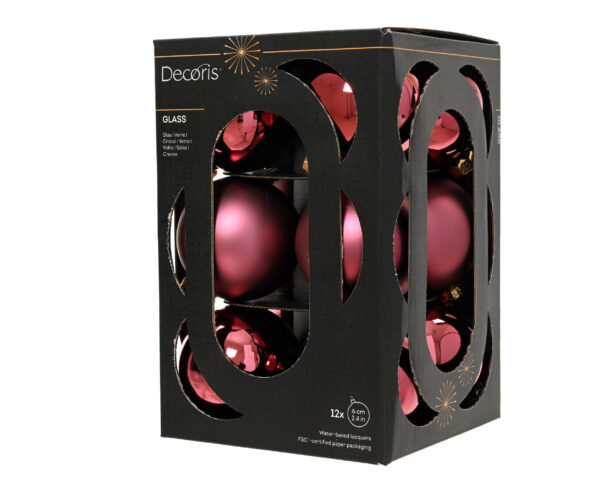 Novogodišnje bombice DARK ROSE