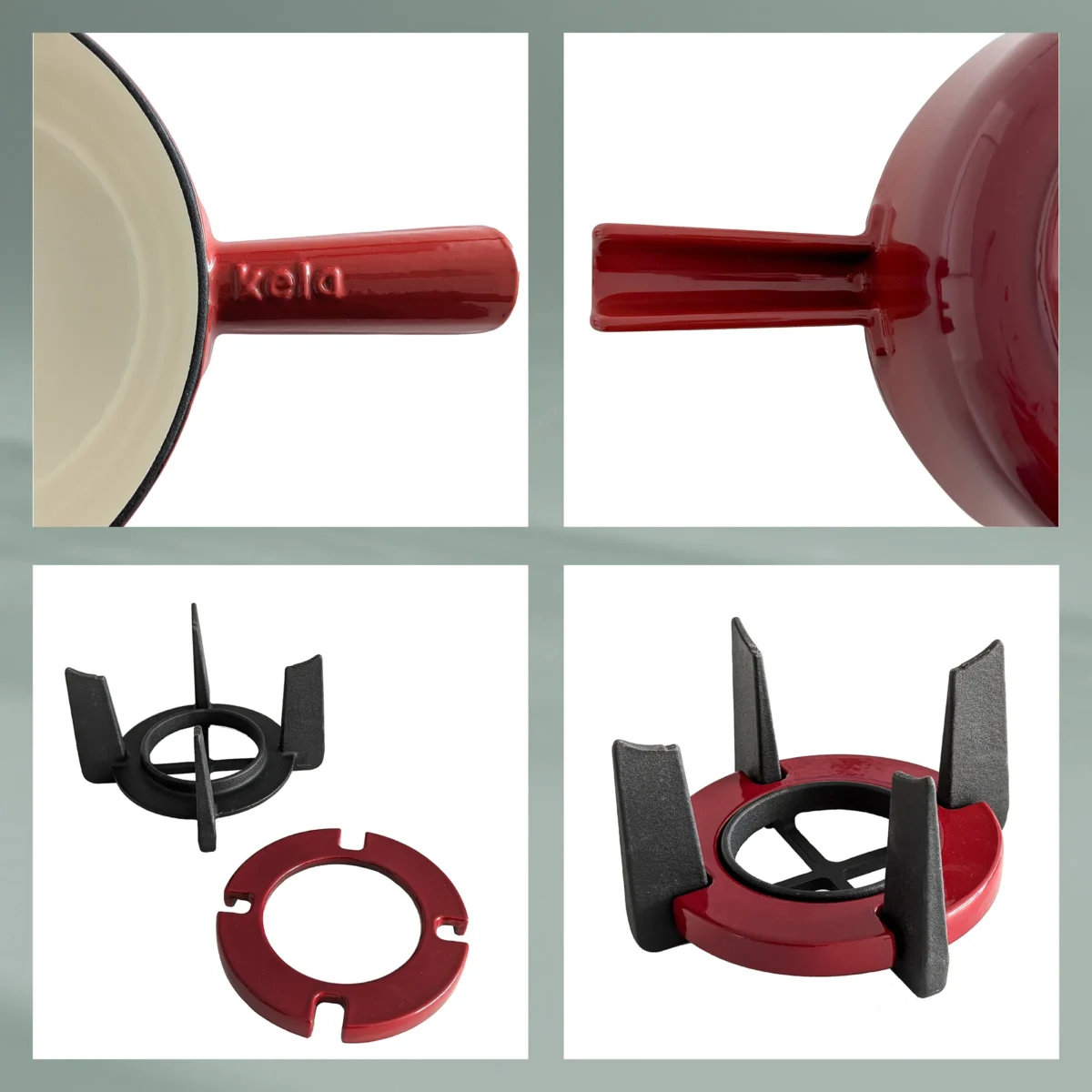 CALIDO Fondue set od 10 djelova RED - Image 4