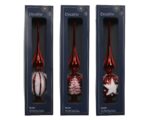 Ukras za vrh jelke 3 varijante CHRISTMAS RED