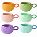 WAVES Set 6 šoljica za kafu od porcelana