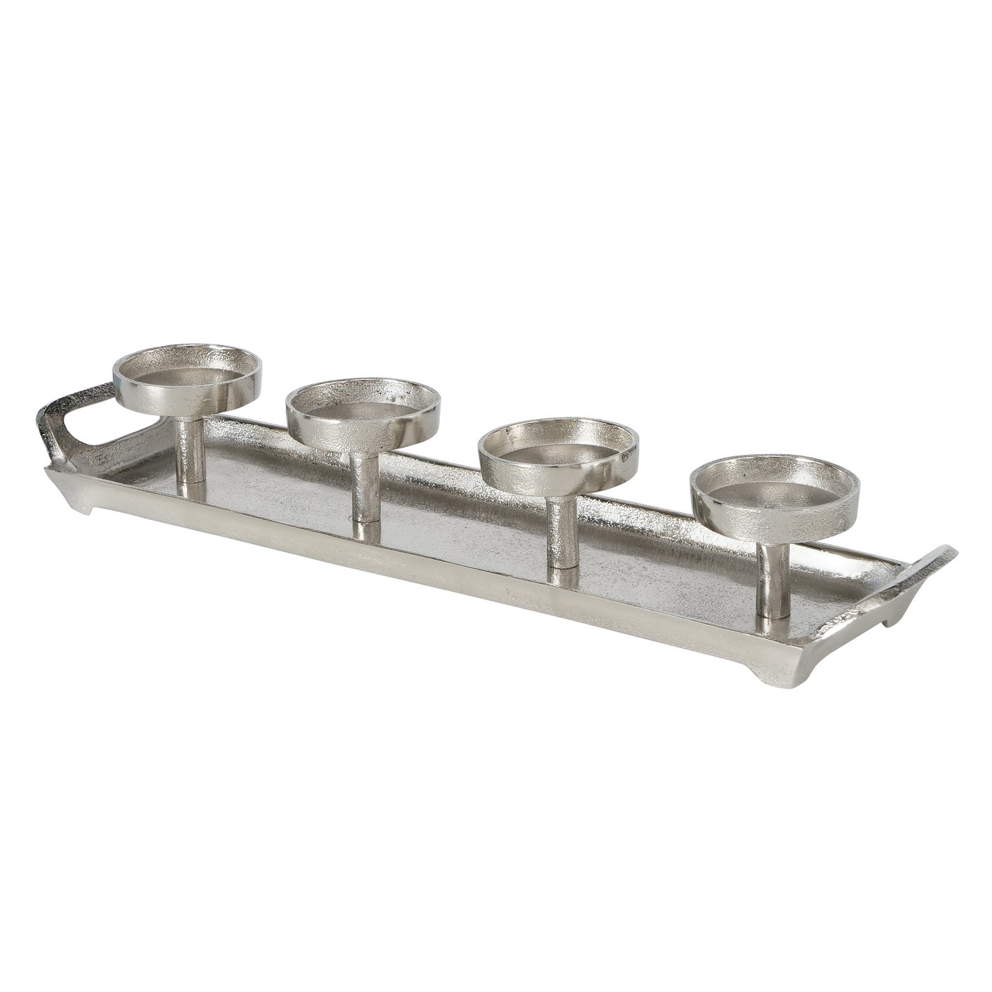 2015927- AIGNA Svijećnjak SILVER - Image 1
