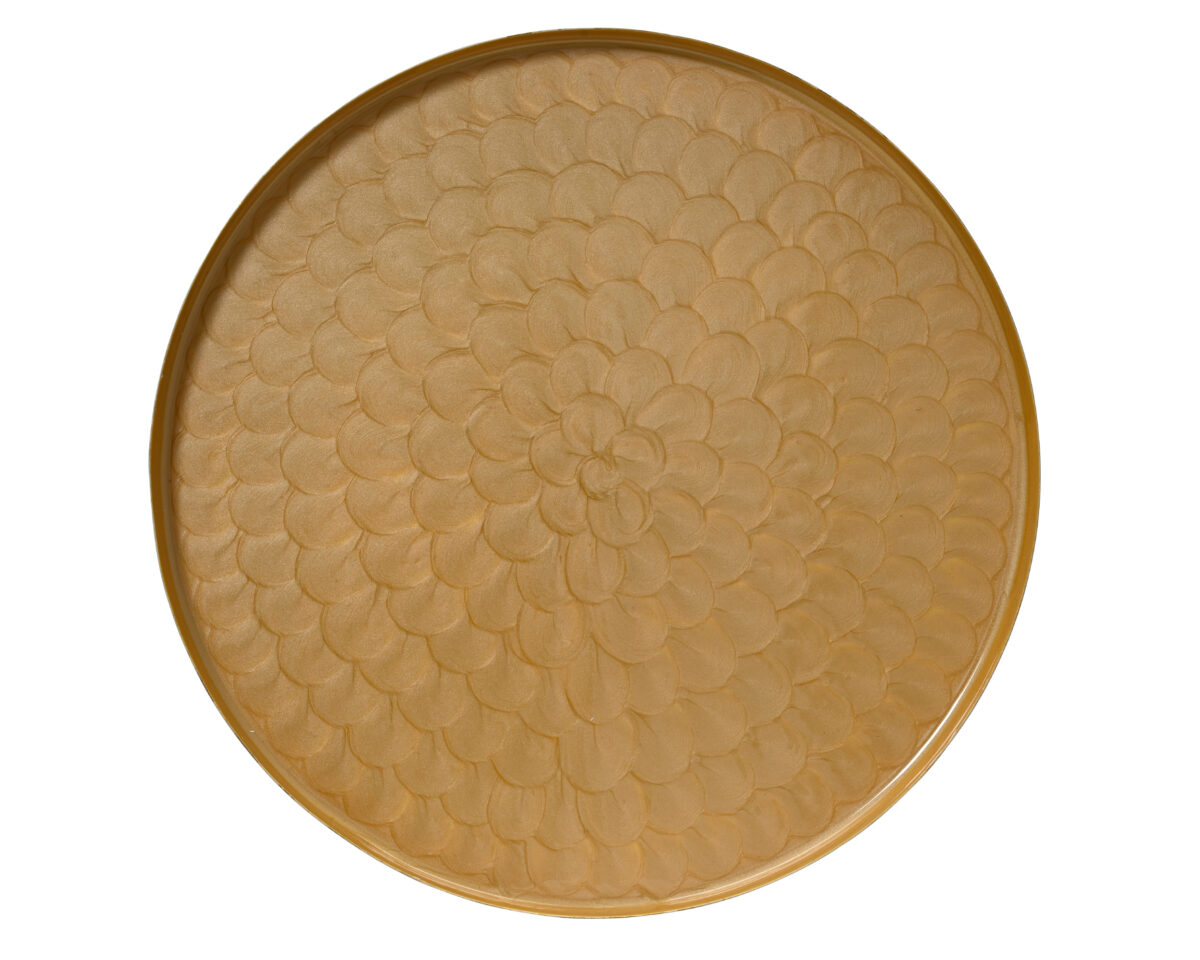 Dekorativni tanjir GOLD - Image 2