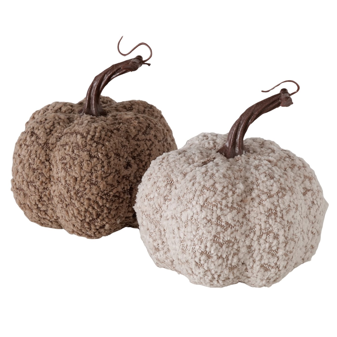 2083966- FLOCKY Dekorativni predmet 2 varijante BROWN/BEIGE - Image 1