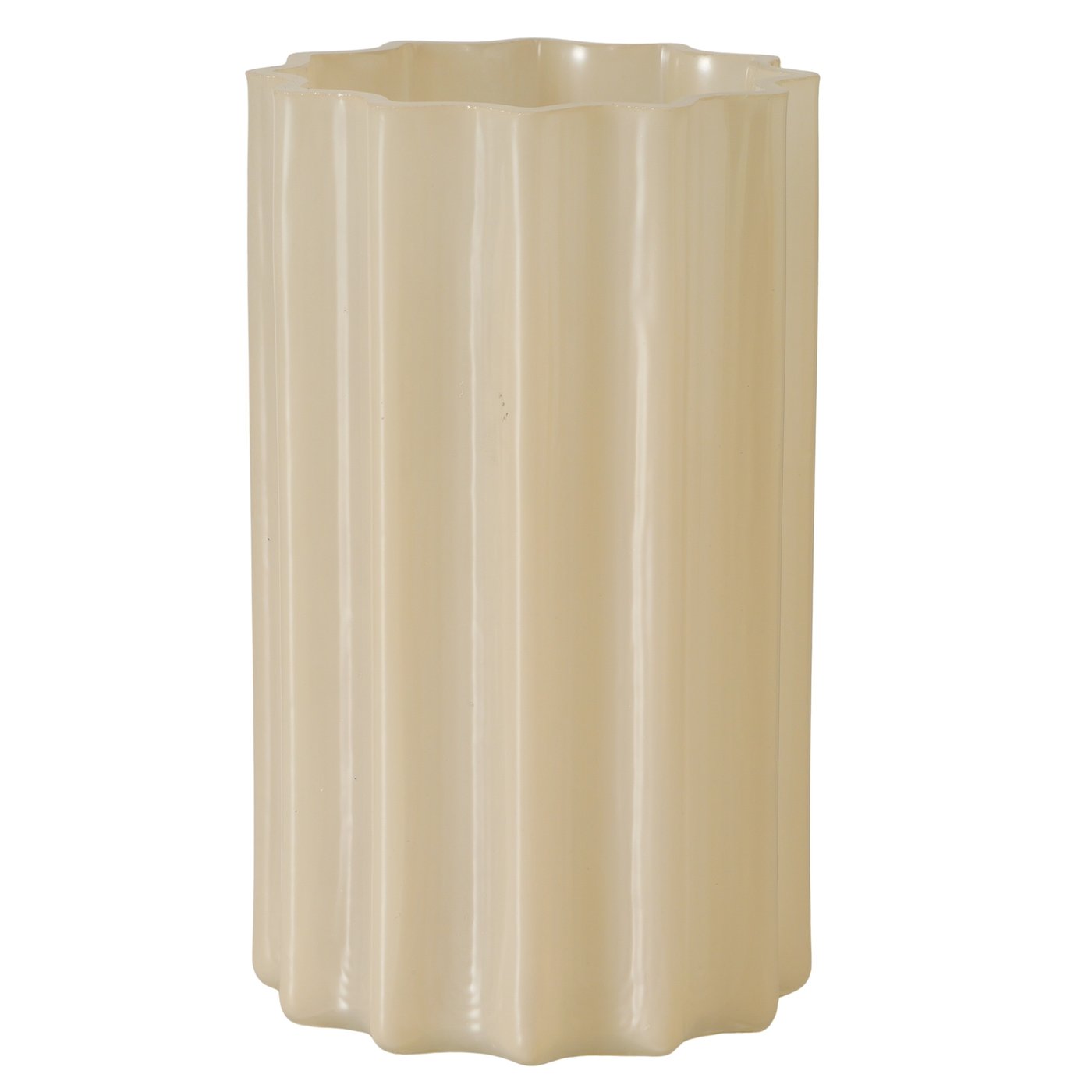 2085771- DILLY Vaza staklo BEIGE - Image 1