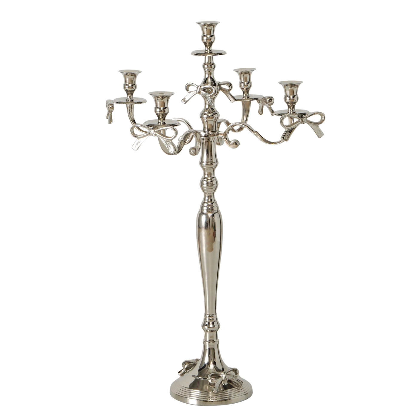 2086324- TEMPERA Svijećnjak SILVER - Image 1