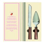 GIFT NOVELS Set za tortu, nož i lopatica, u poklon-kutiji