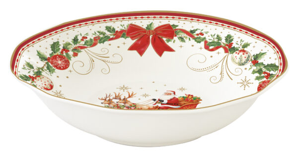 CHRISTMAS HERITAGE Duboki tanjir od porcelana