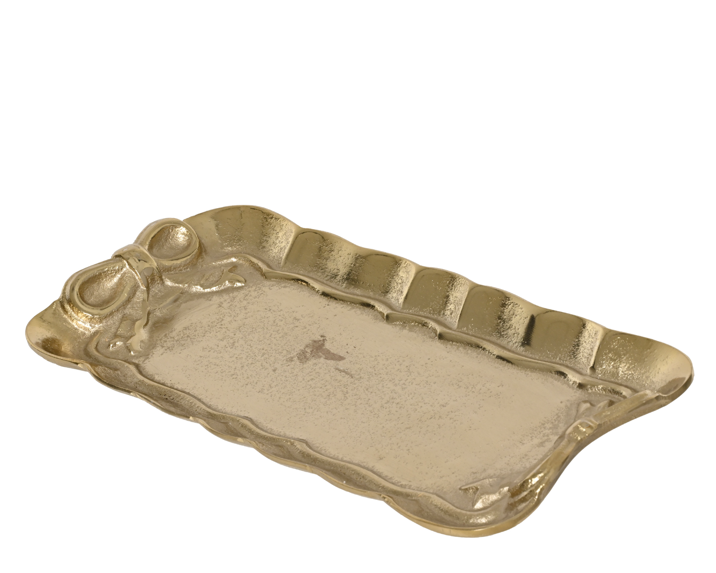 372070-1 Dekorativni tanjir GOLD - Image 1